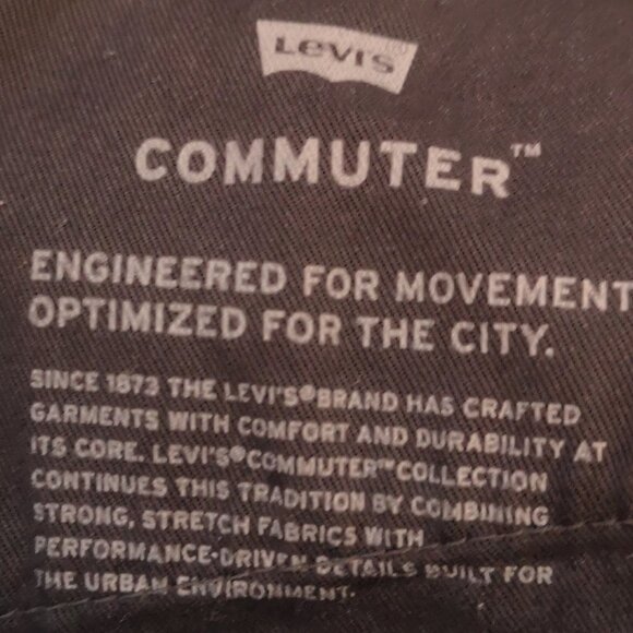 Levi's 511 Commuter Unisex Coolmax 2 Way Stretch Lt Wash Blue Jeans - Picture 14 of 16